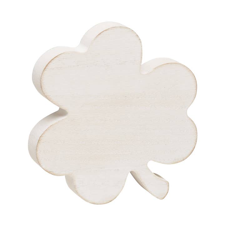 SW-2019 - Grand trèfle de la Saint-Patrick blanchi à la chaux pour la vente par Collins Painting & Design