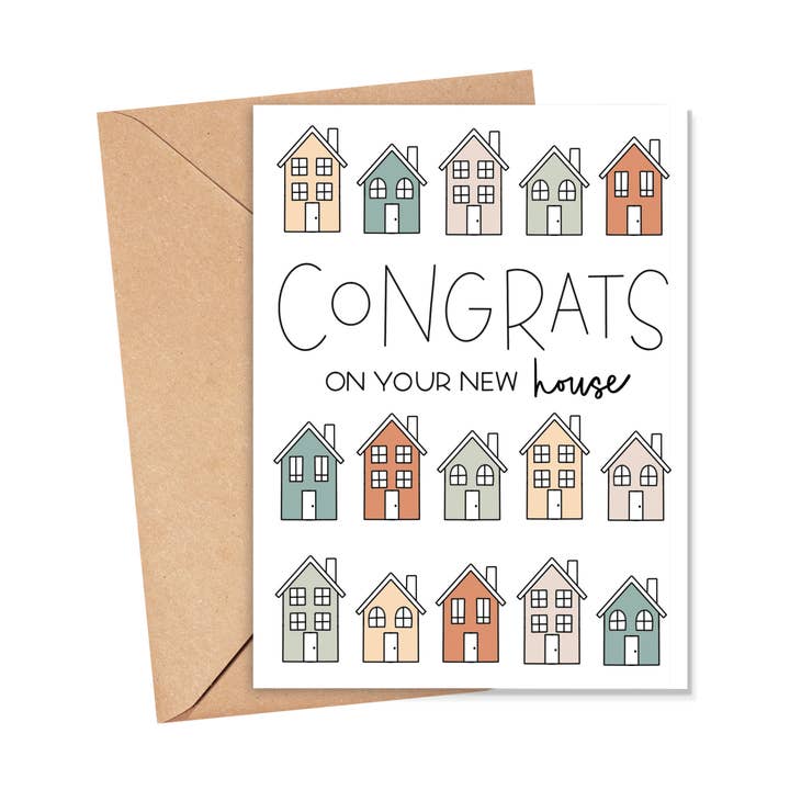 Congrats on Your New House Card for wholesale by Simply Happy Paper