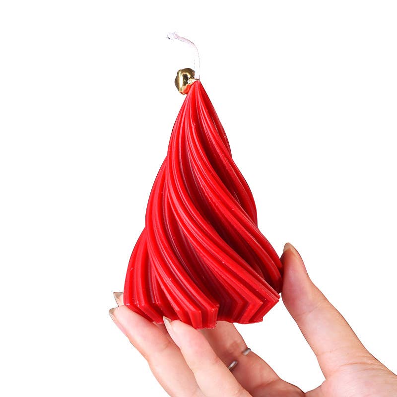 Candles Meta - Wholesale Novelty candle - Mini Rotating Christmas Tree Home Decoration Candles11
