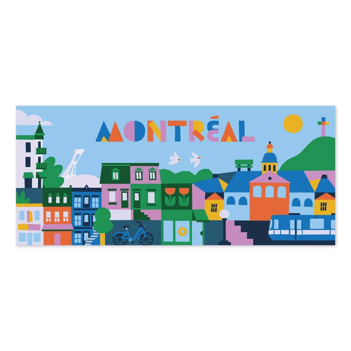 MONTRÉAL - PANORAMA – Postal para venta al por mayor de Paperole