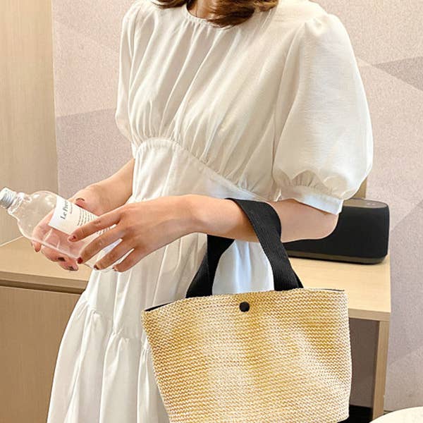 KK Bloom – Großhandel Strandtaschen – Einfache, lässige Tasche aus Webstoff für den Urlaub5