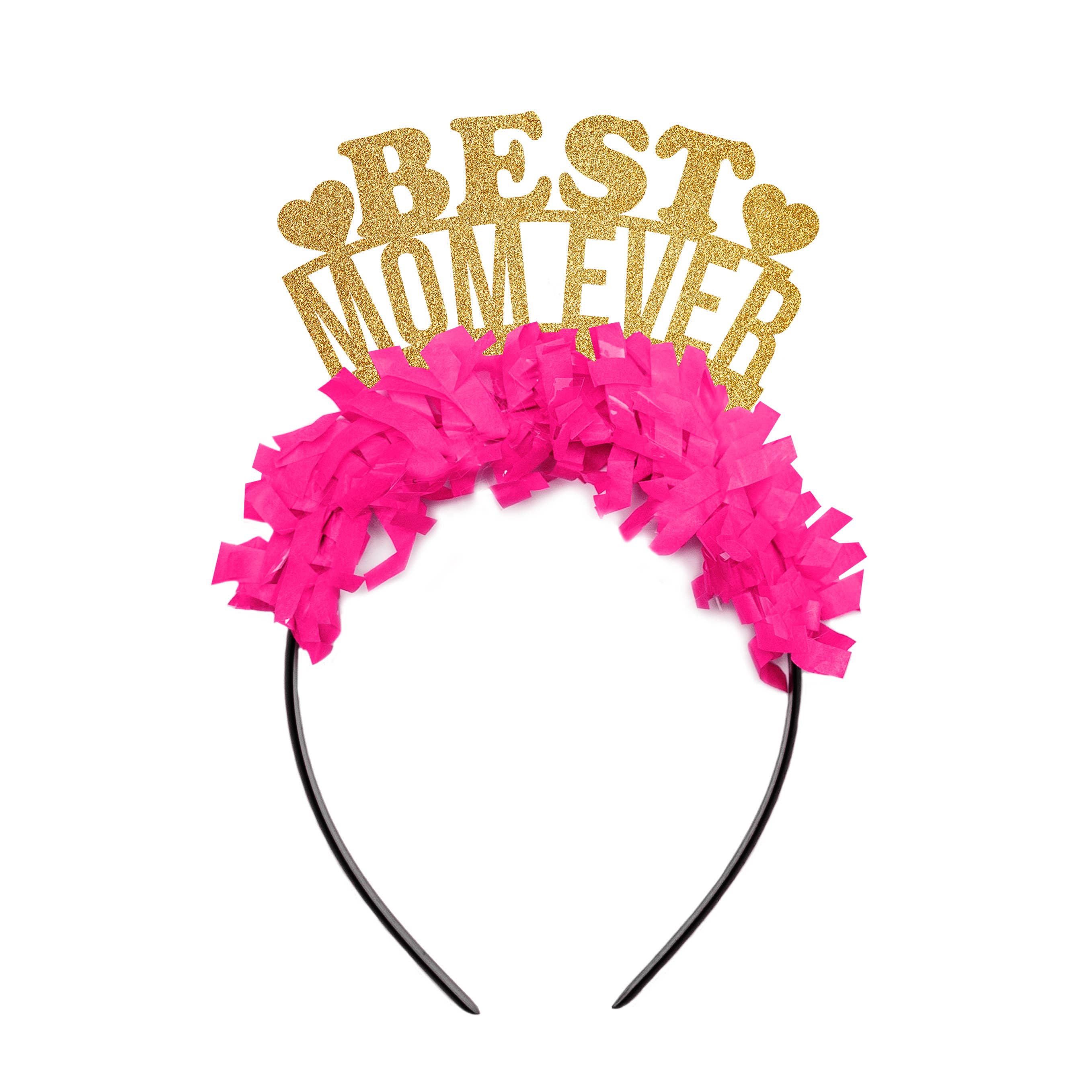 Festive Gal - Wholesale Party Hat/Crown - Best Mom Ever Mother's Day Headband1