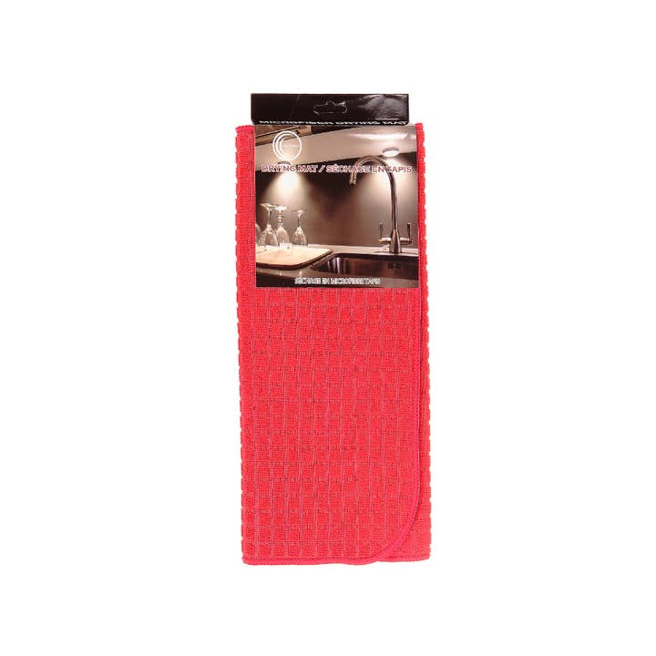Microfibre Drying Mat Red for wholesale by IH Casa Decor