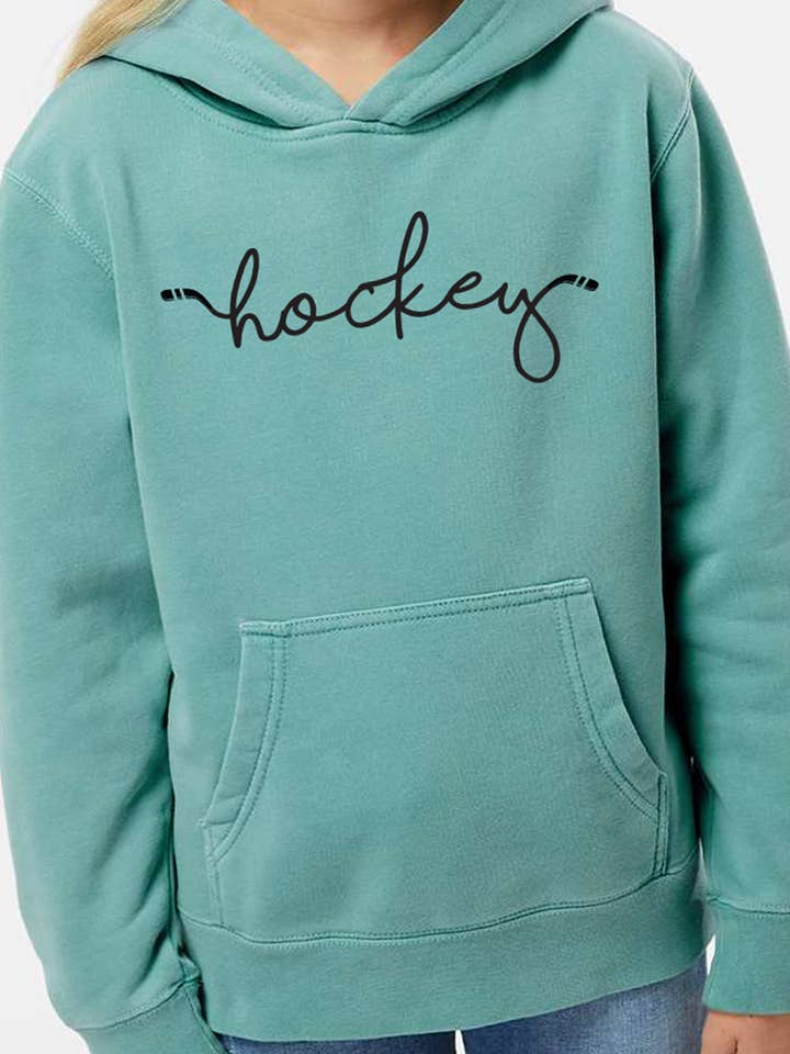 Hockey Hoodie - Mint for wholesale by Lucky Penny