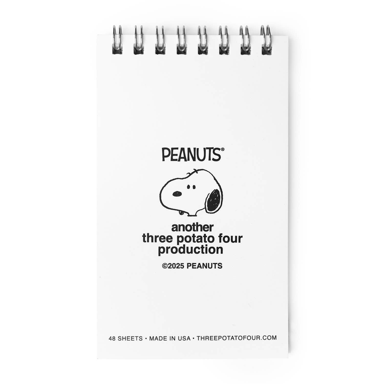 Three Potato Four - Wholesale Notepad - 3P4 x Peanuts® - Snoopy Grocery Mini Notebook1
