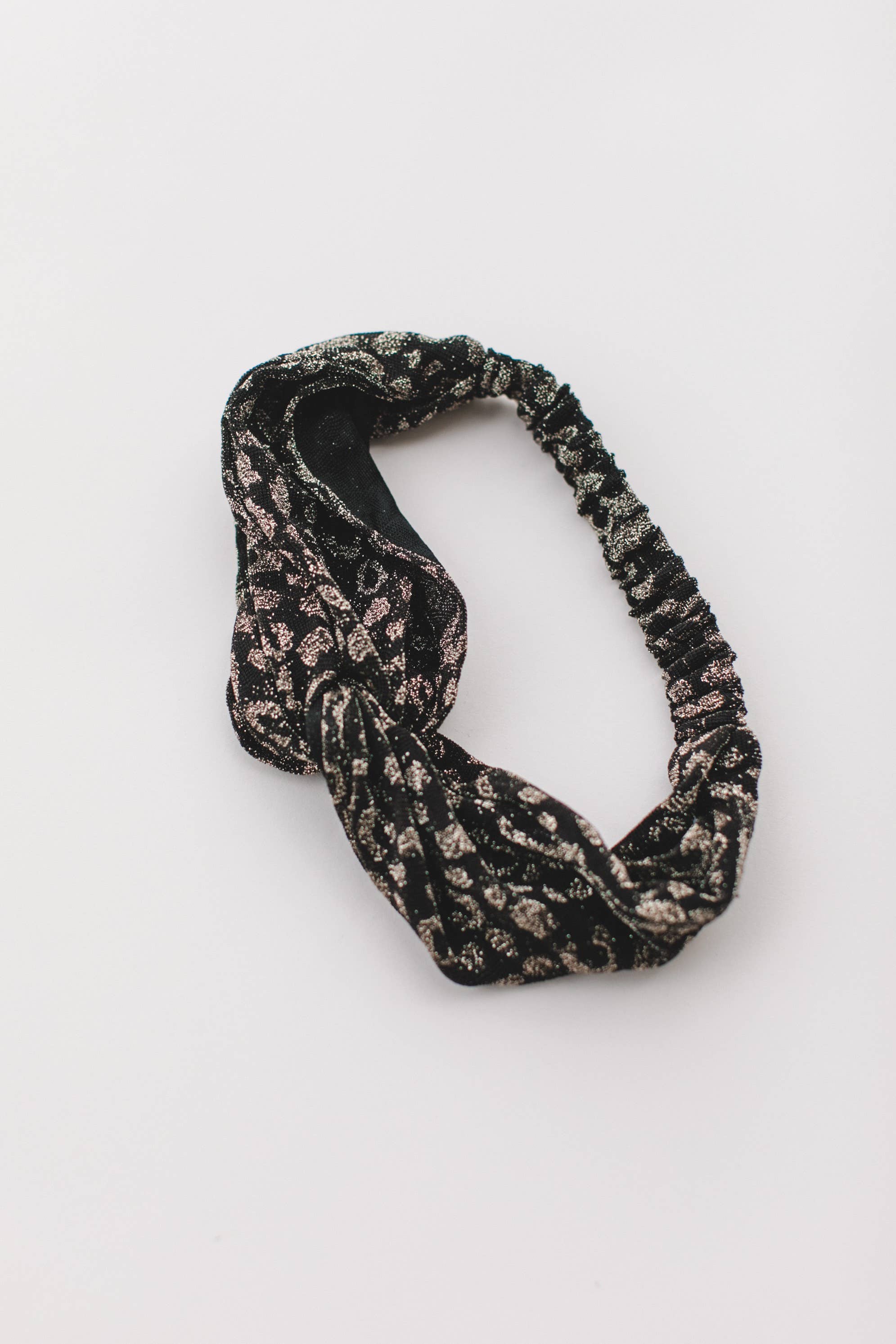 Space 46 Wholesale - Vente Bandeau – femme - Serre-tête léopard pailleté0