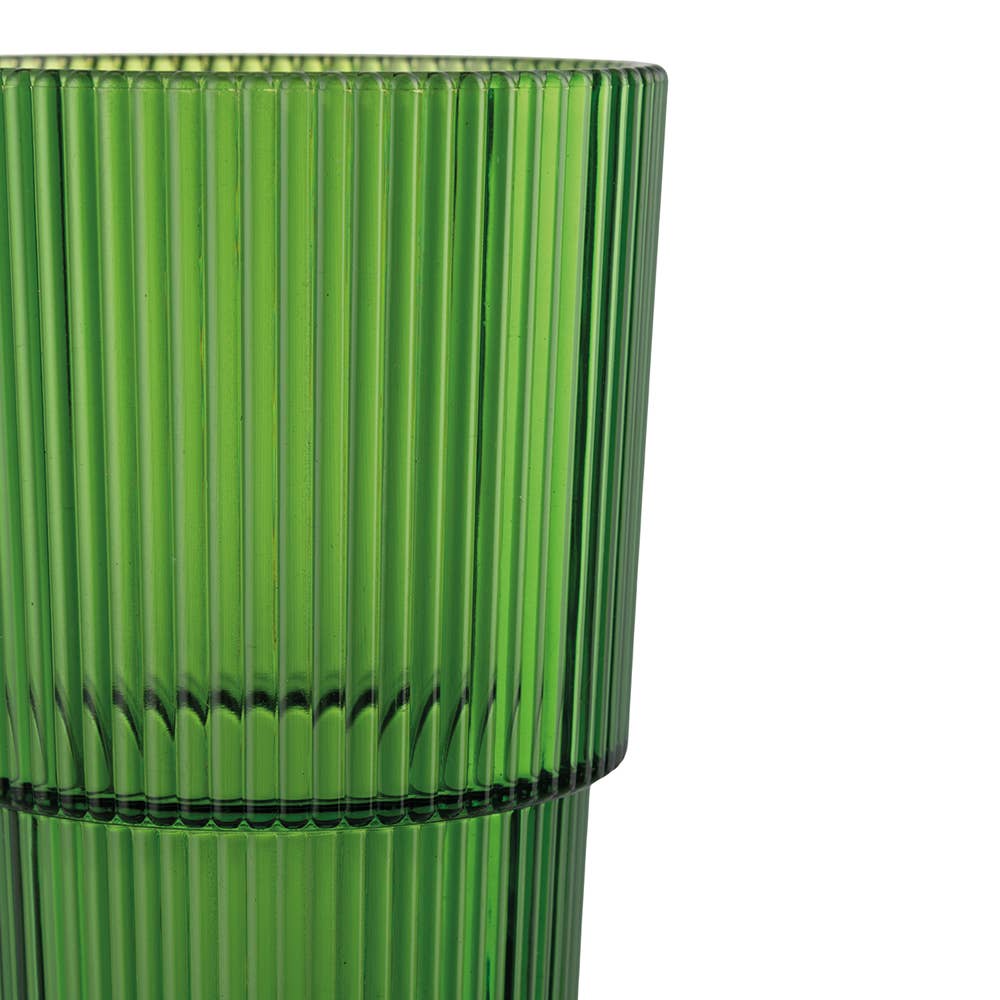 VdE Tivoli 1996 - Wholesale Drinking Glass/Cup - SINGLE GLASS PS 420ML SH GREEN 3ASS5