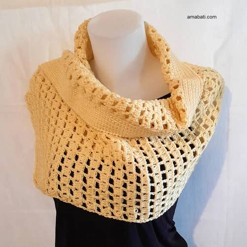 Cotton stole / No. 4 for wholesale by Chez XYZ association artistique