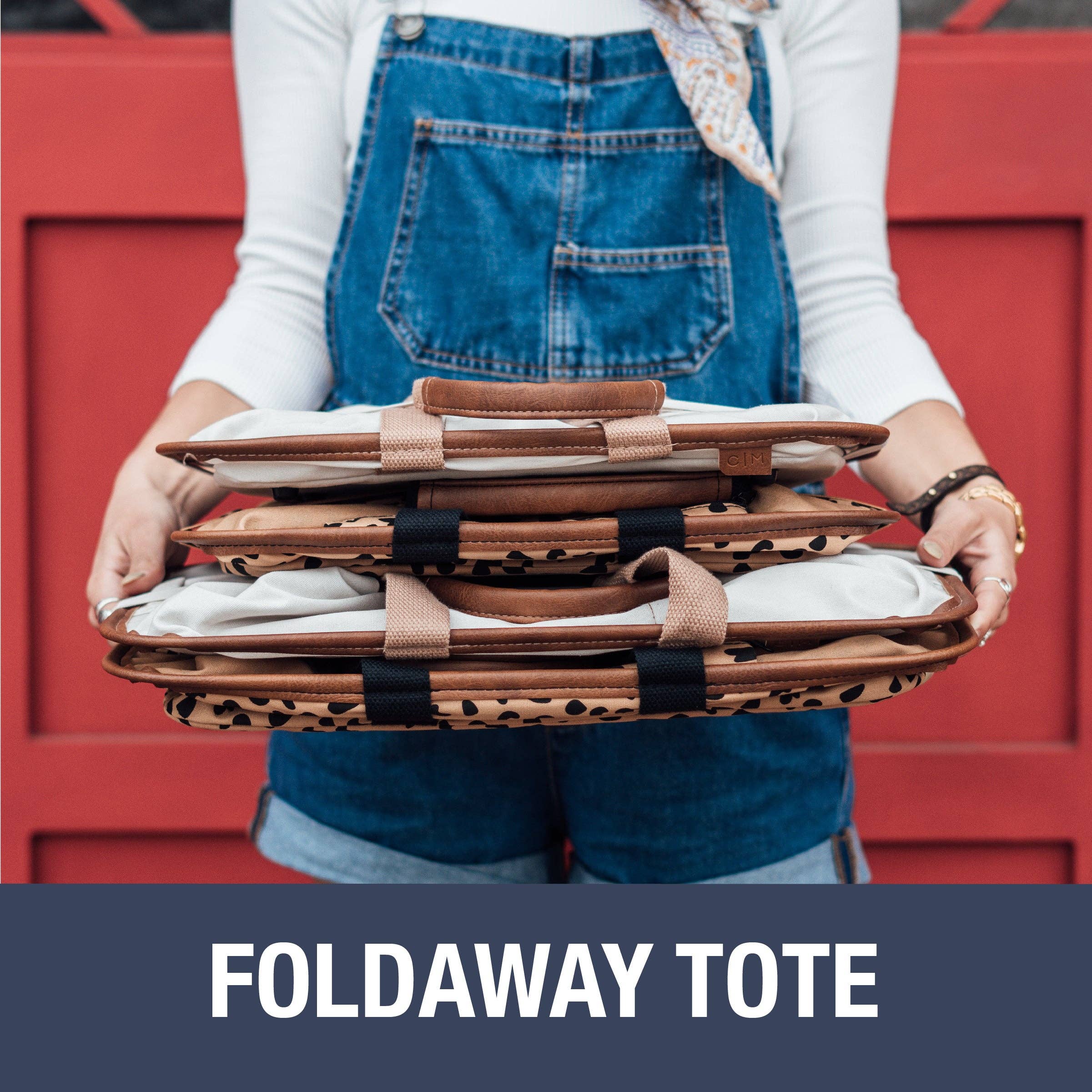 CleverMade - Wholesale Tote Bag - Women's - Collapsible LUXE Tote23