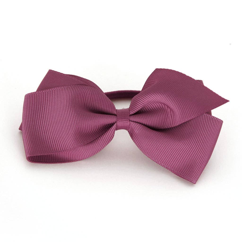 Verity Jones London - Wholesale Hair bow – Kids - Large Victorian Rose Hair Elastic0
