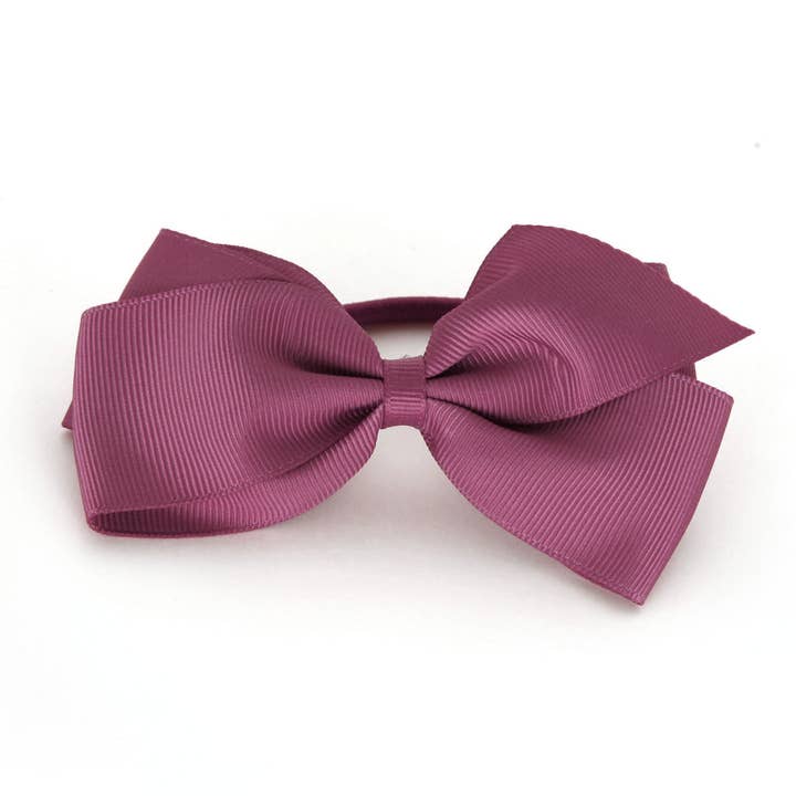 Verity Jones London - Wholesale Hair bow – Kids - Large Victorian Rose Hair Elastic