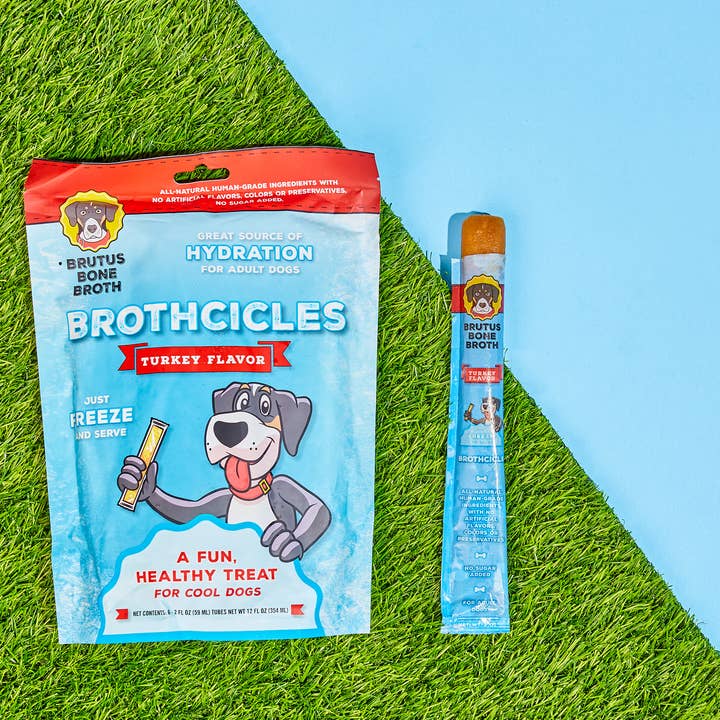 Brutus Broth - Wholesale Pet Treats - Dog - Brutus Broth Brothcicles 6-Pack Pouch4