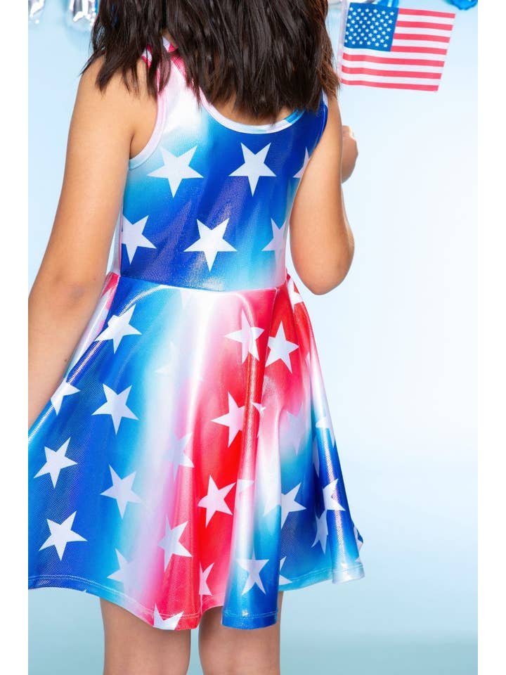 PixieLane - Wholesale Dress - Kids - Glitter Tank Super Twirl Dress40