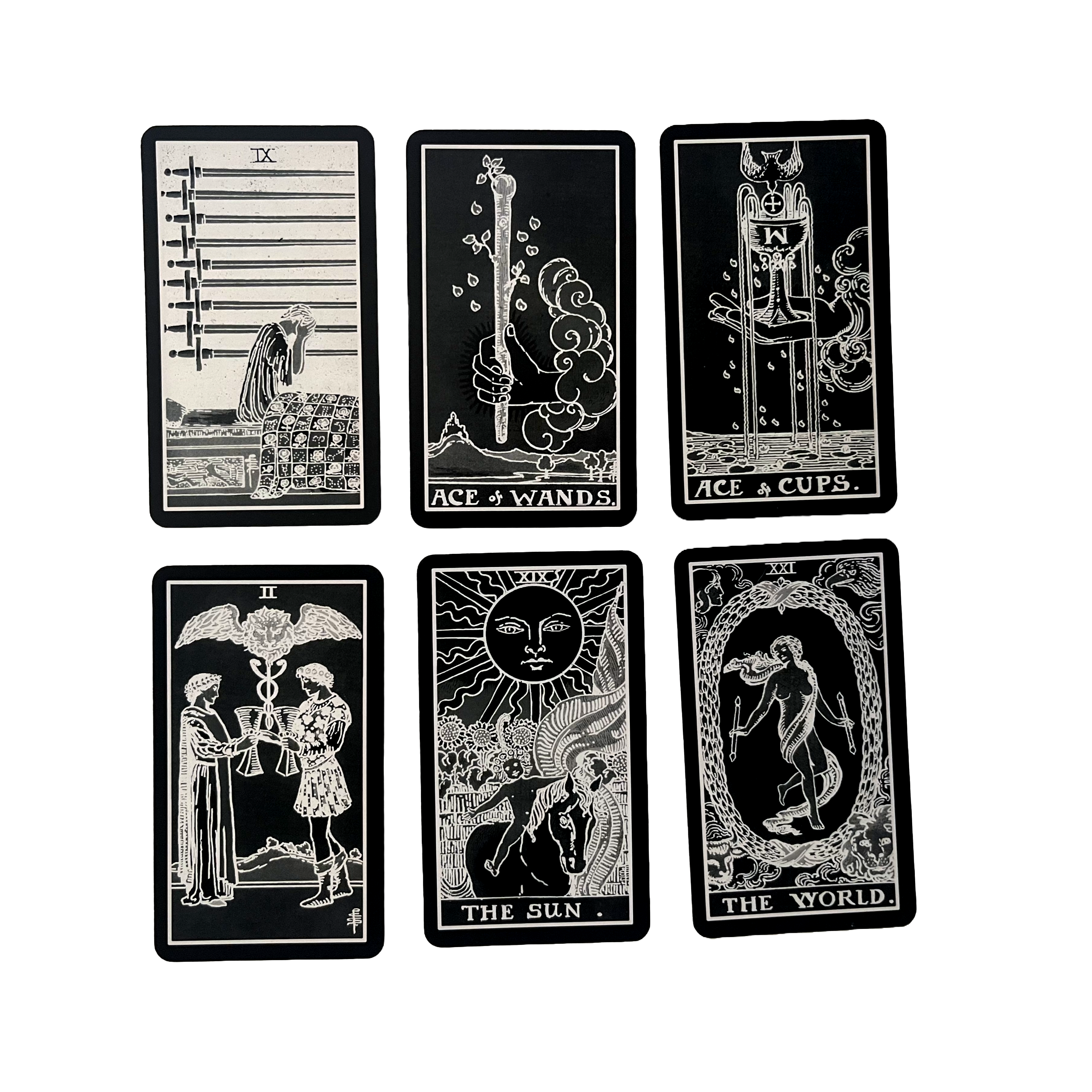Vieux Monde - Wholesale Tarot Cards - Midnight Rider Tarot Deck & Guide | Made in USA2