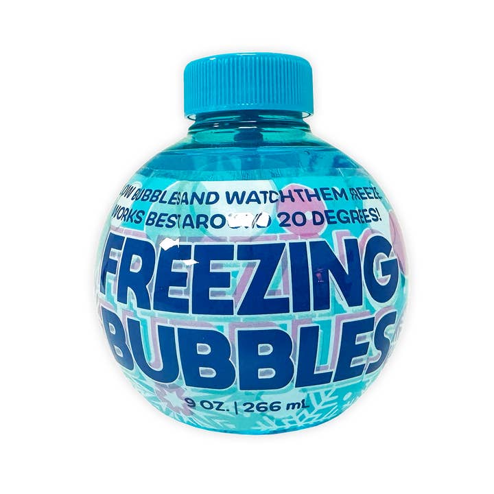 Novelty Closeout - Wholesale Bubble Wand - Kids - Freezing Bubbles Stocking Stuffer 9 oz- 12/Pack