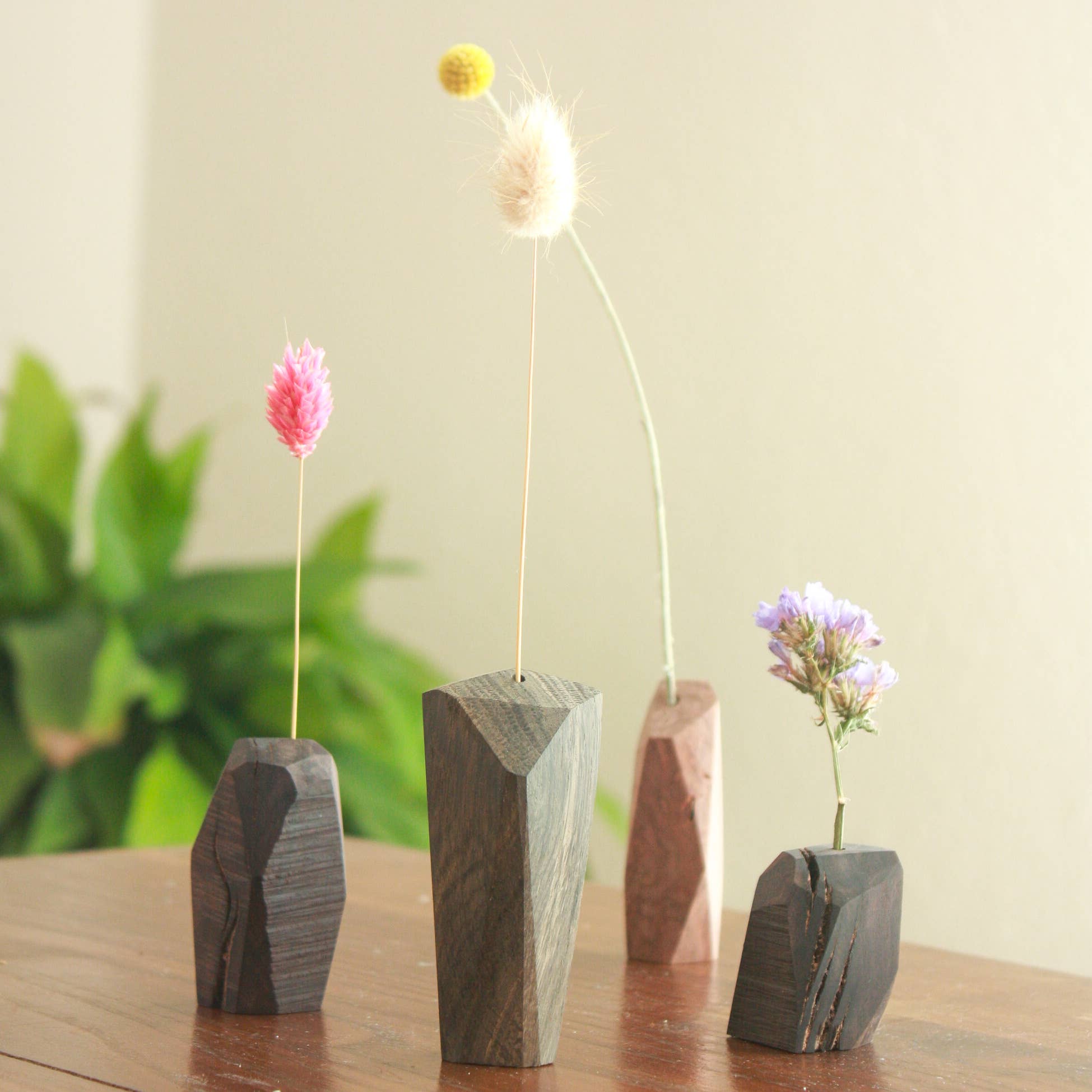 Atelier Diospyros créations bois - Wholesale Vase - Set of 10 small soliflores3