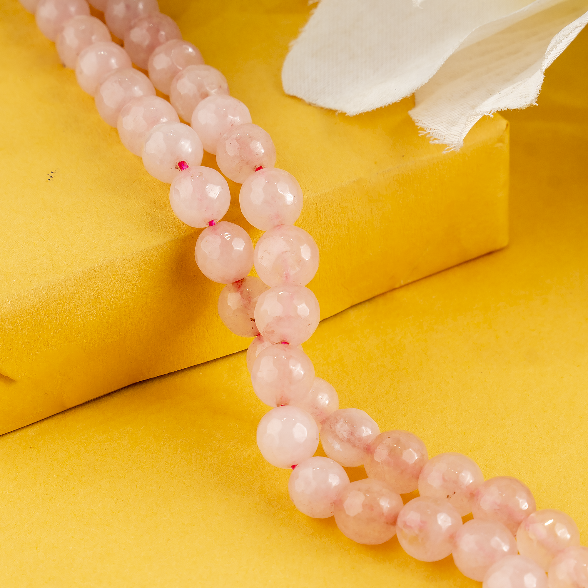 Soothing Crystals Beads – Großhandel Perlen – Facettierte Perlen | Rosenquarz | Kristallperlen für Schmuck5