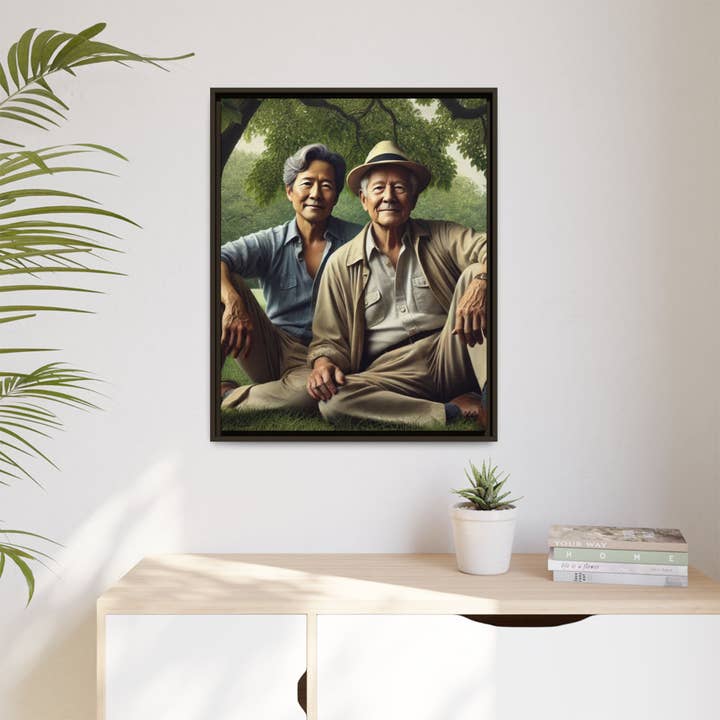 Walt & Pete - Wholesale Painting/Drawing - Missing Art Studies - Grant 05834