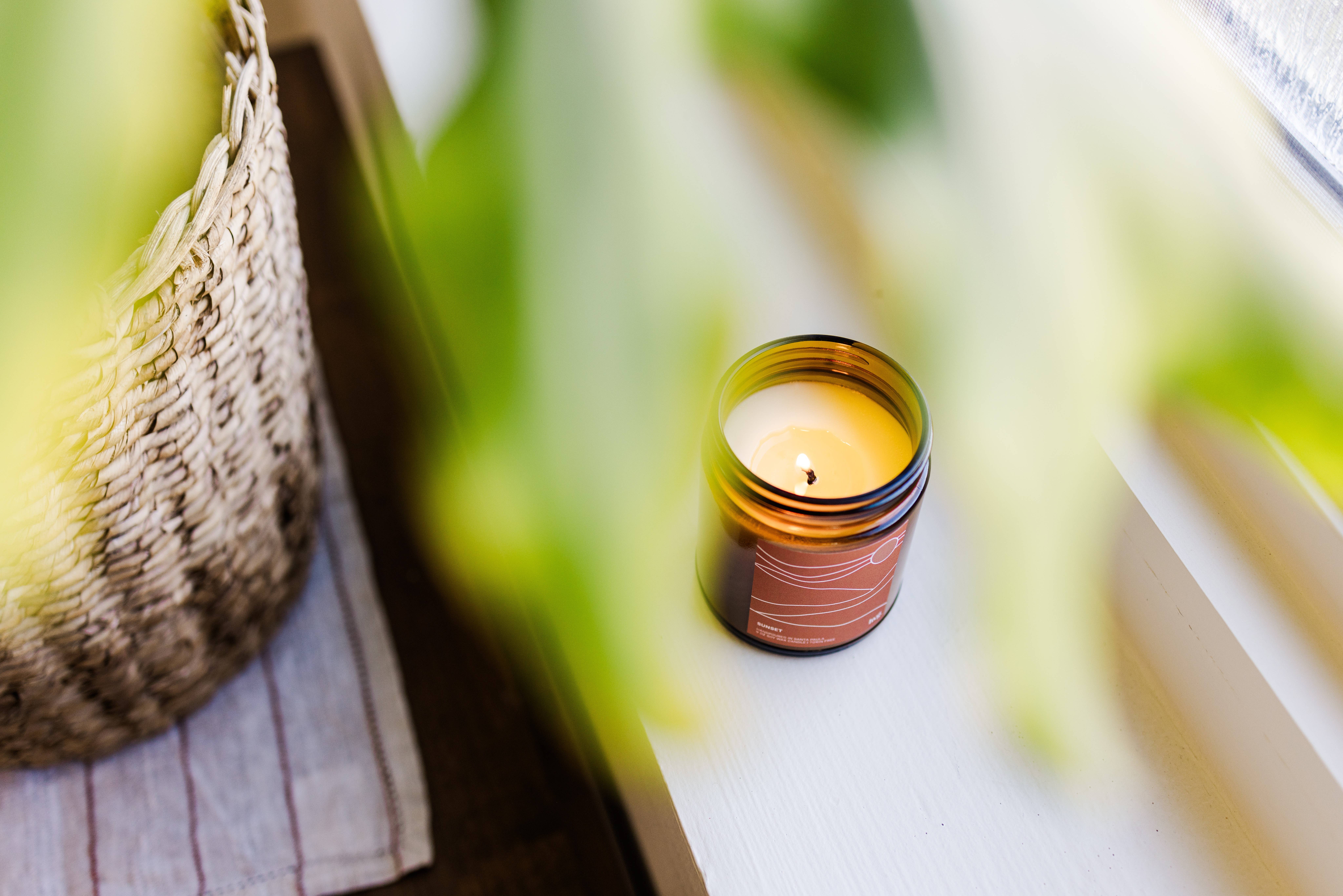 Heritage Valley Goods – wholesale Burkljus – 9 oz Sunset Soy Wax Candle2