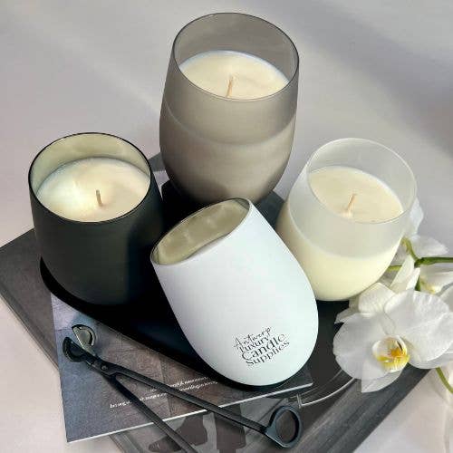 Antwerp Luxury candle supplies - Venta al por mayor Tarros - Renee Jar – Blanco Mate1