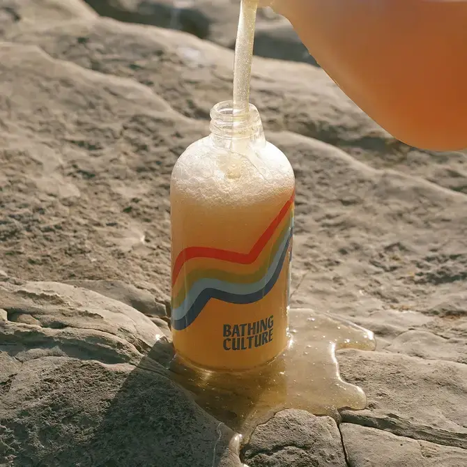 Bathing Culture - Wholesale Body Wash/Shower Gel - Mind and Body Wash Refillable 16oz Glass (Cathedral Grove)5