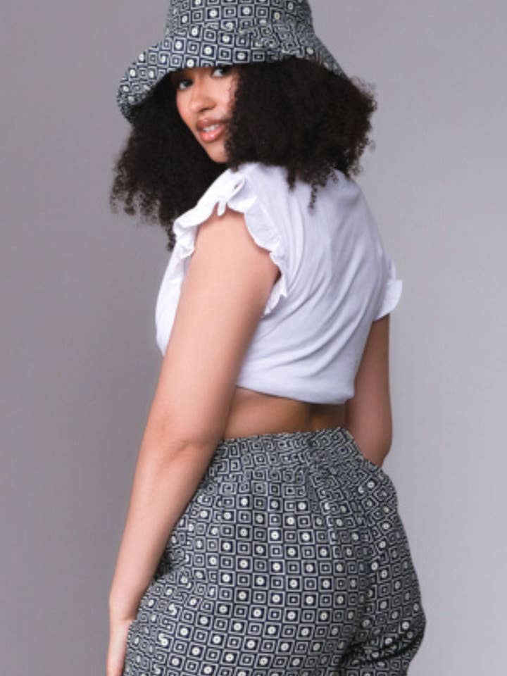 Lory Bucket Hat, uniseks, zwart voor wholesale door Mayamiko