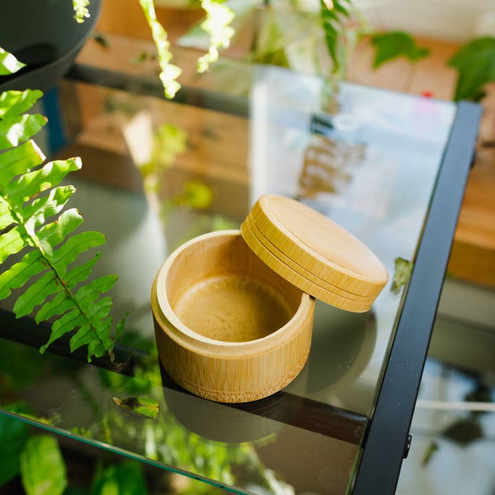 Bamboo Loose Tea Storage Box | Matcha Organizer for wholesale by Bamboo Switch