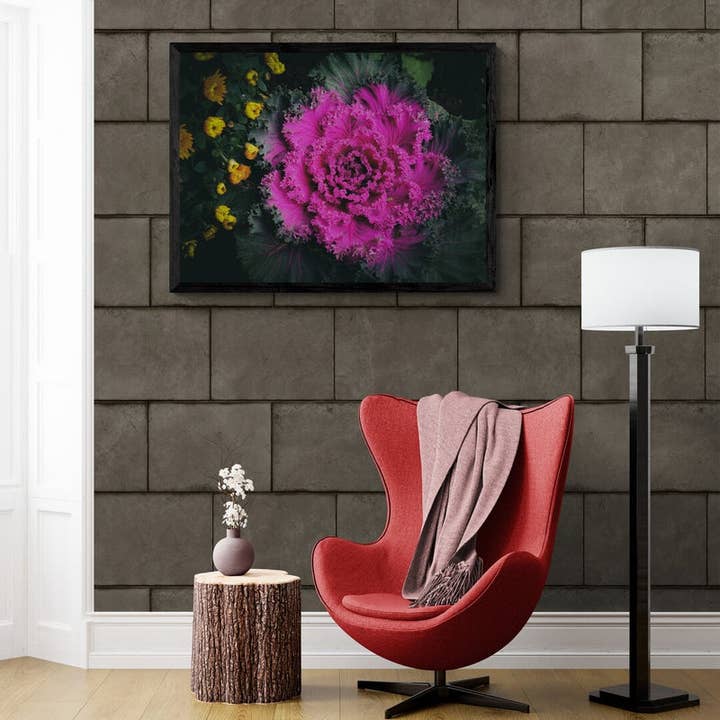 Lila Mystery Inramat Tryck för wholesale av Natures Generations