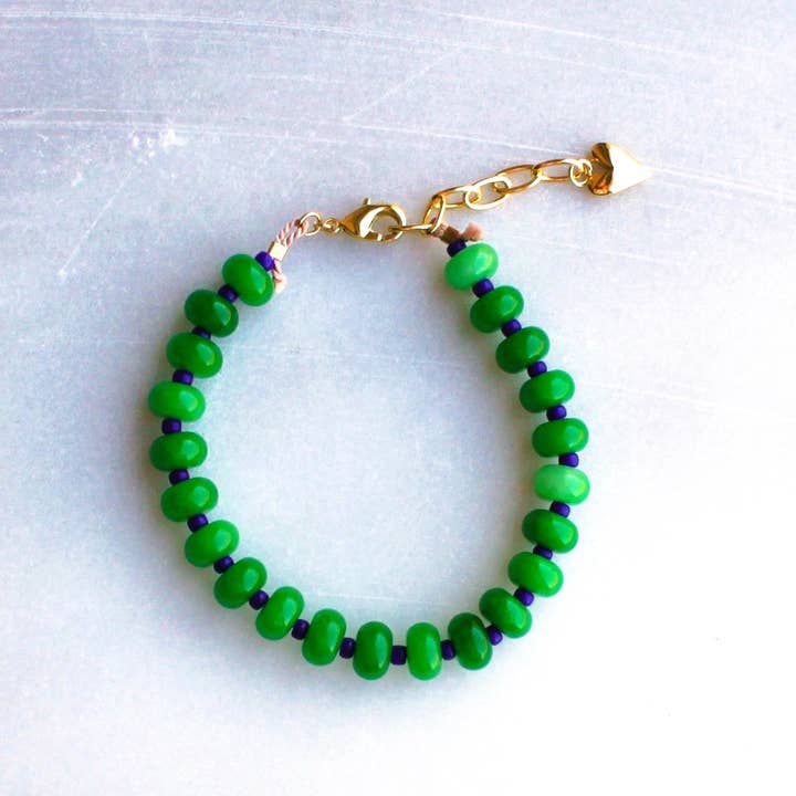 The Silver Wren - Wholesale Beaded Bracelet - Candy Stone Beaded Bracelet1