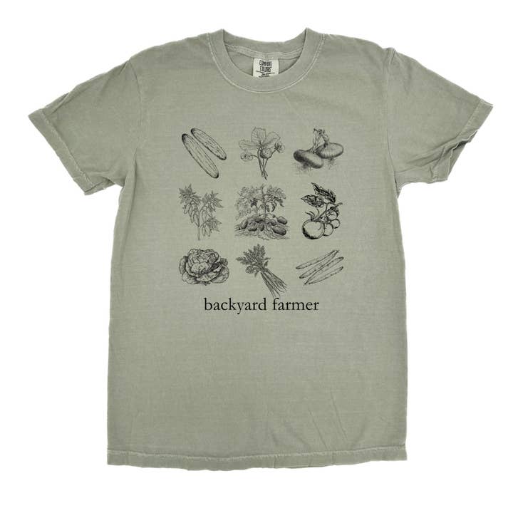 Sage & Soil - Wholesale T-Shirt (Graphic) - Unisex - Backyard Farmer Homesteading Adult T-Shirt3