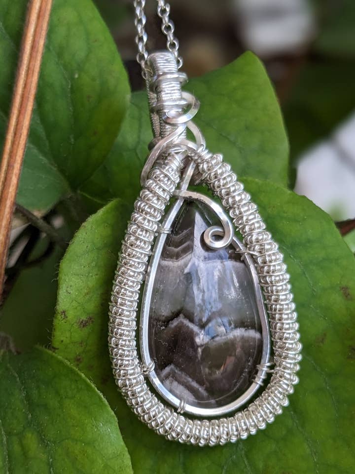 Sterling Silver Smoky Quartz hänge för wholesale av Le Tourbillon Minéral