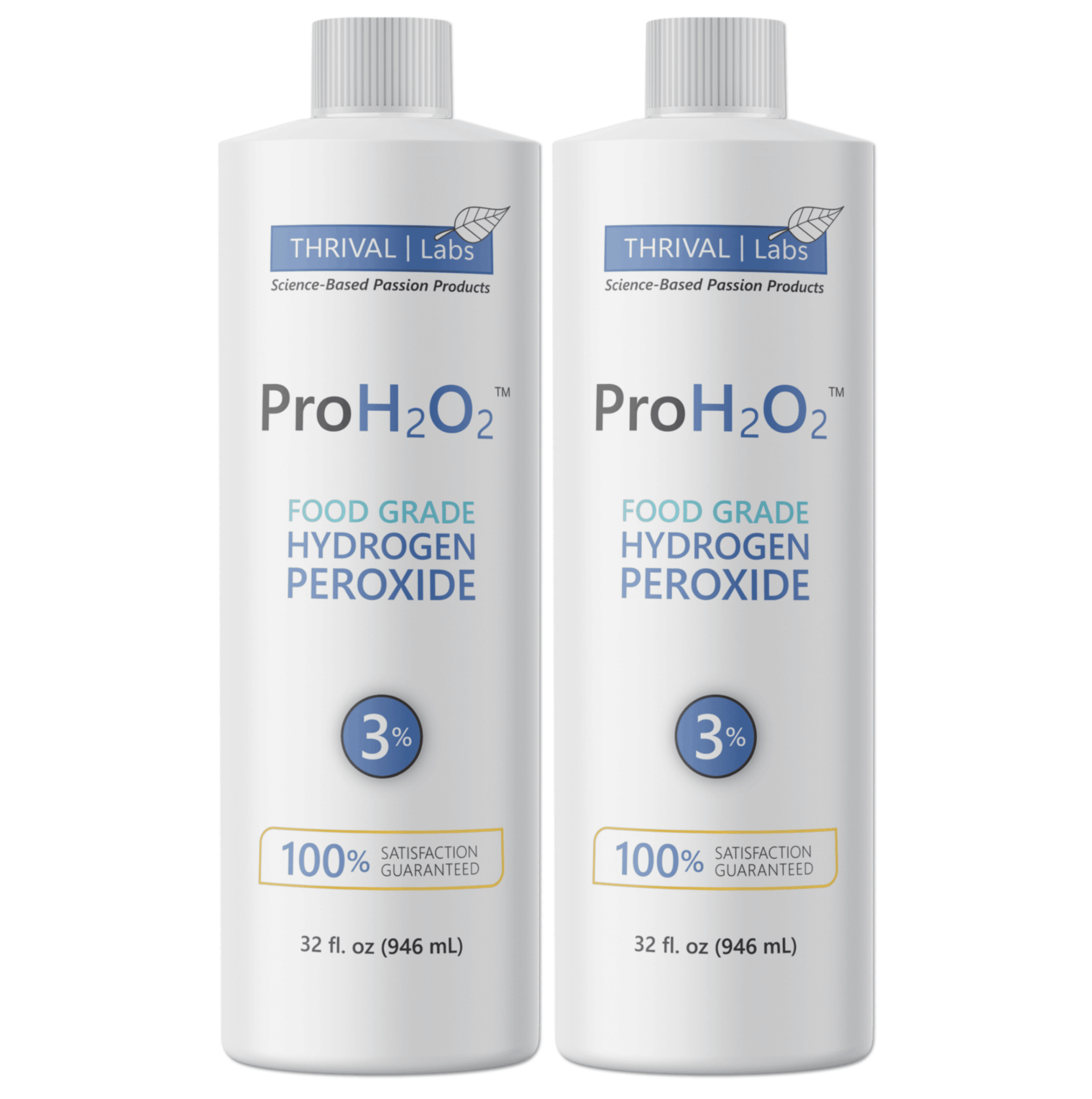 Thrival Labs - Wholesale All-Purpose Cleaning Spray - ProH2O2 3% Food Grade Hydrogen Peroxide Natural Cleaner5