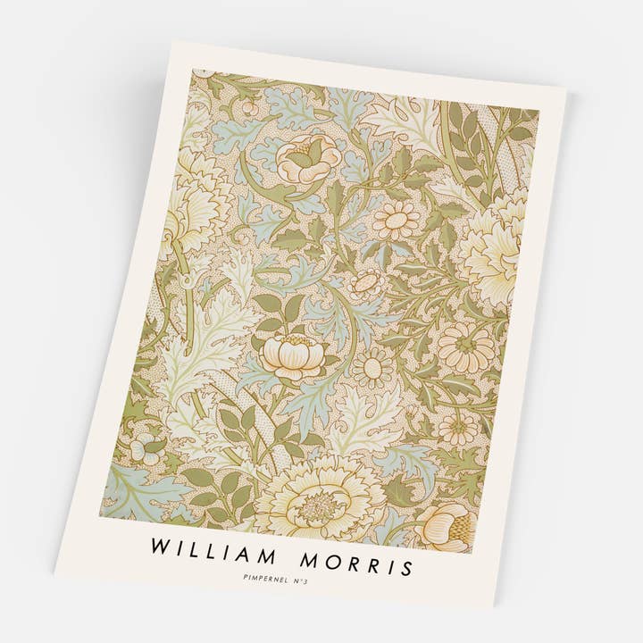 Gustave – wholesale Konsttryck – William Morris, Pimpernel nr 3