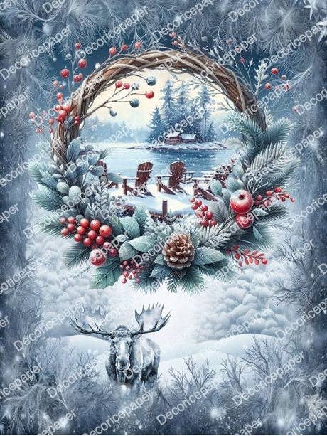 DRP155 - Rice paper A4 for wholesale by Decoricepaper