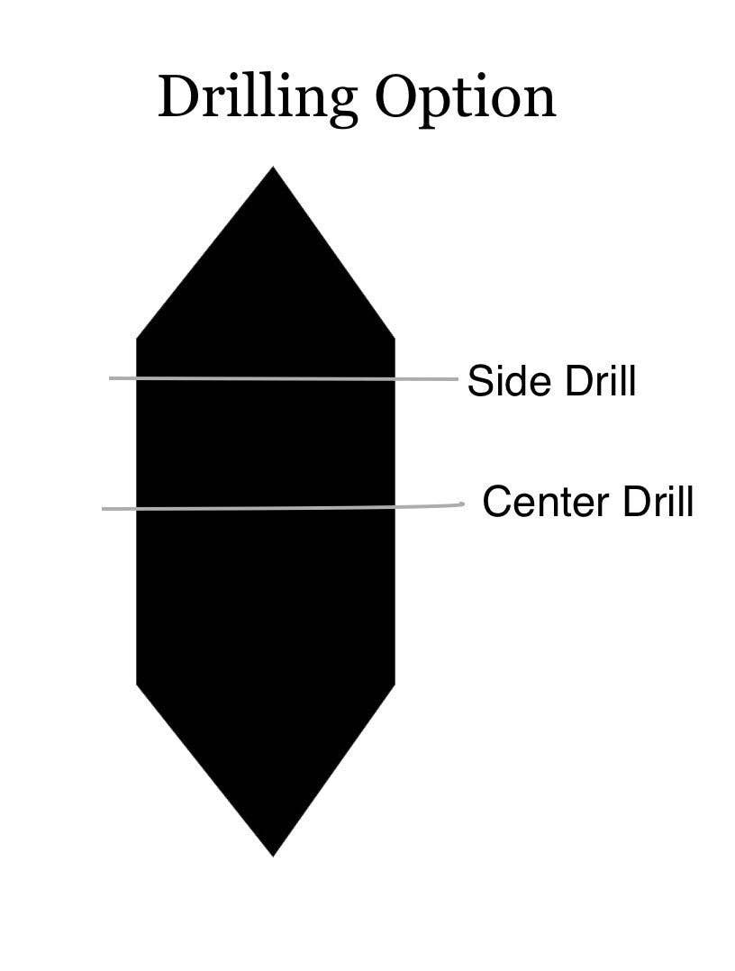 Akstar Gems - Wholesale Beads - 5 Pcs Emerald Double Terminated  Beads, Hand Carved Emerald Gemstone Fancy Wand Shape Beads for Wire Wrapping, 6x12mm8