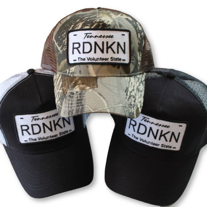 Tennessee RDNKN Mesh Snapback Trucker hat for wholesale by RDNKN Clothing and Apparel