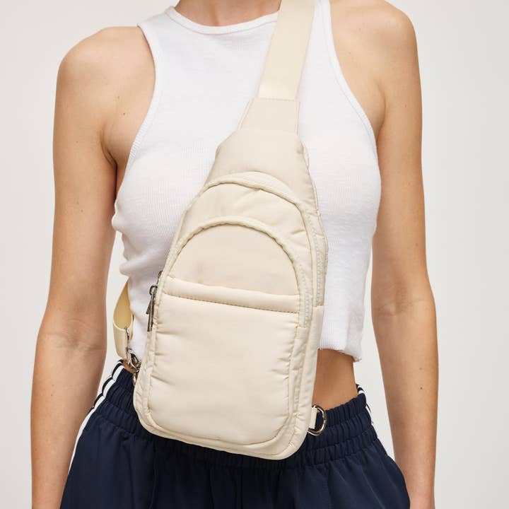 Urban Expressions - Wholesale Backpack - Women's - Kenny Nylon Multi-Compartment Sling Backpack Sling Backpack40