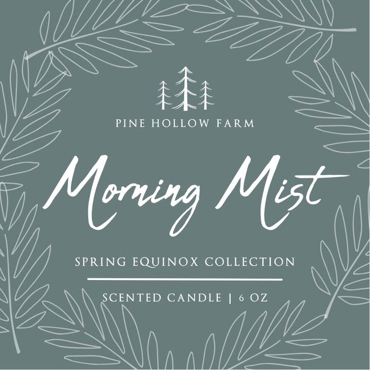 Morning Mist | Wood Wick Soy Candle for wholesale by Pine Hollow Farm LLC