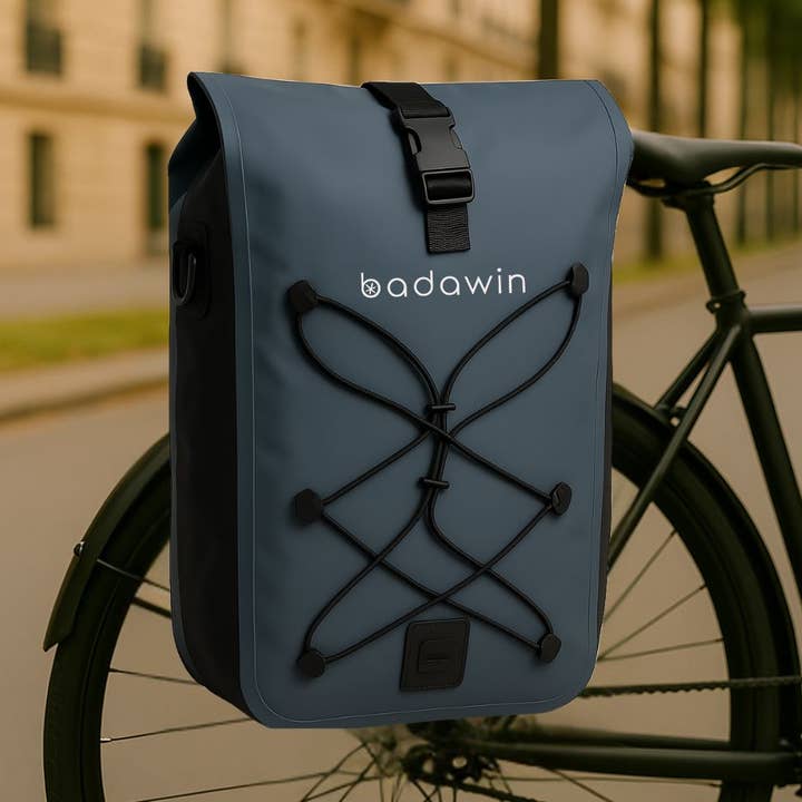 Hind Blue 25/30L 2in1 Luggage Bike Bag for wholesale by BADAWIN