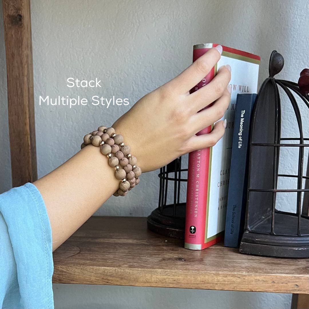 Humble Hilo - Vendita all'ingrosso Bracciale con perline - Bracciale Humble Hilo Sari Jewelry, con Perline di Tessuto e Perline Metalliche54