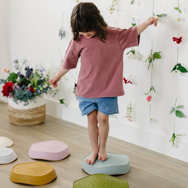 Marlowe & Co - Wholesale Stacking Rings Game - Baby - Balance Stepping Stones6