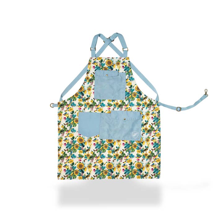 Letvægtsarbejde - Forklæde - Haveblomst for engroshandel hos Farmers Defense