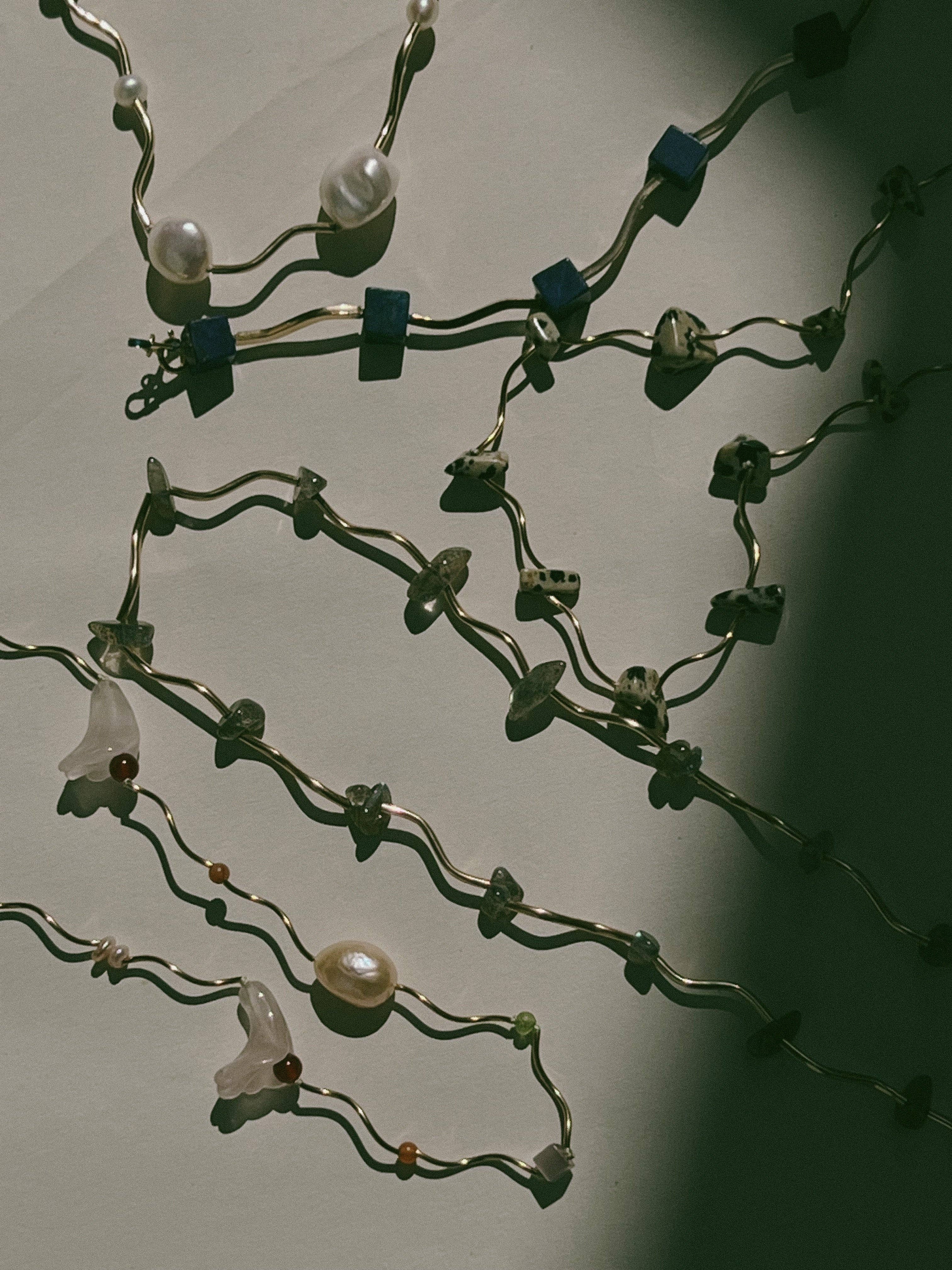 Marida Jewelry - Wholesale Beaded/Pearl Necklace - Current Necklace- Pearl11