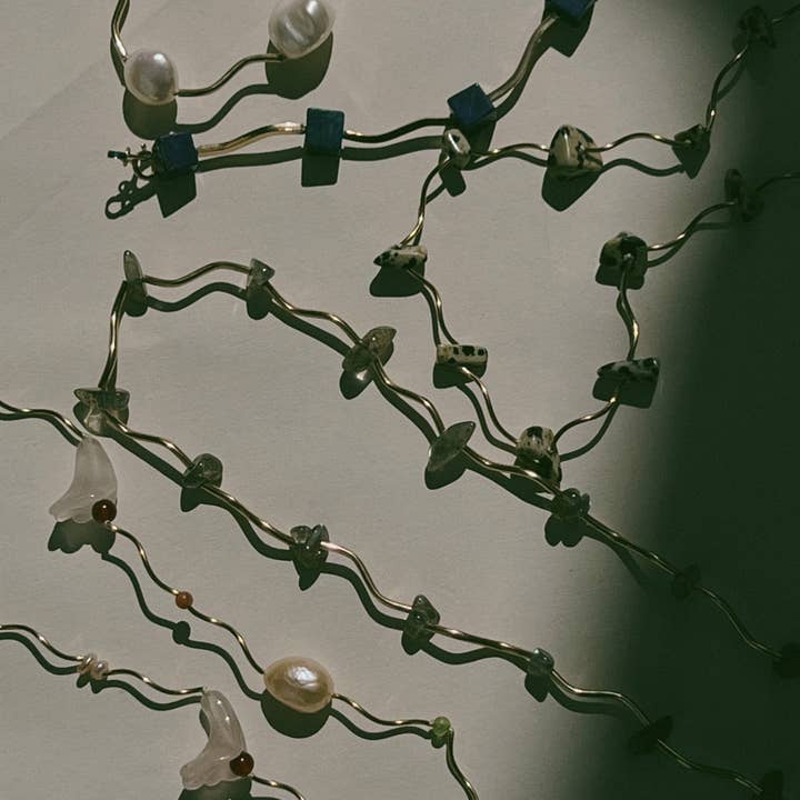 Marida Jewelry - Wholesale Beaded/Pearl Necklace - Current Necklace- Pearl11