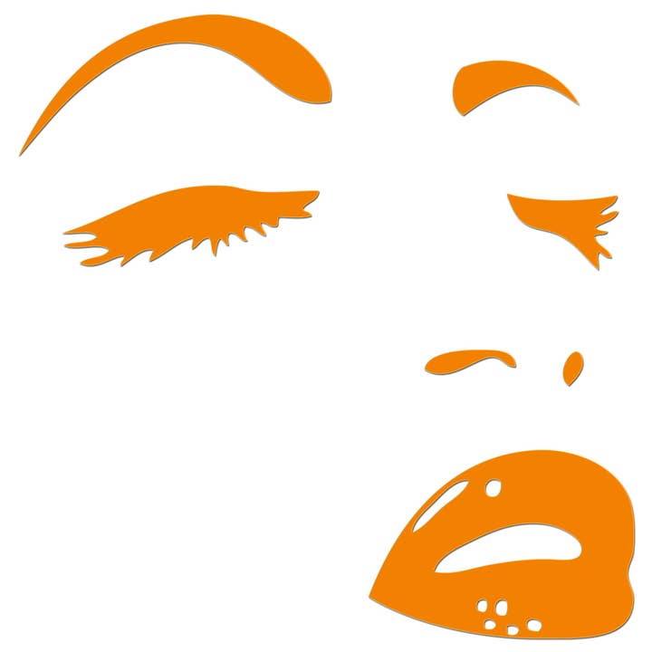 Sexy Face Iron On HTV Transfer for wholesale by WinsterCreations™