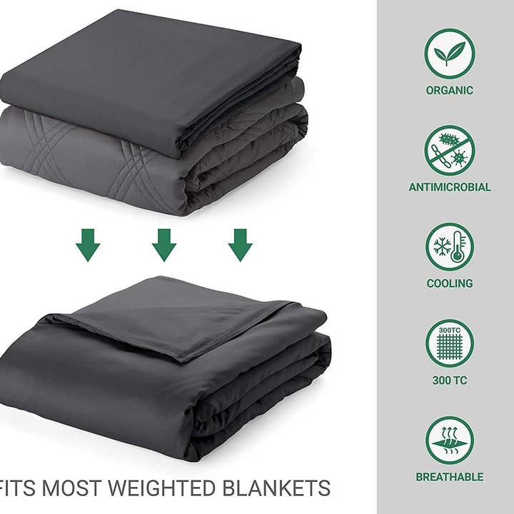 100% BAMBOO COOLING WEIGHTED BLANKET DUVET COVER for wholesale by Better Sleep