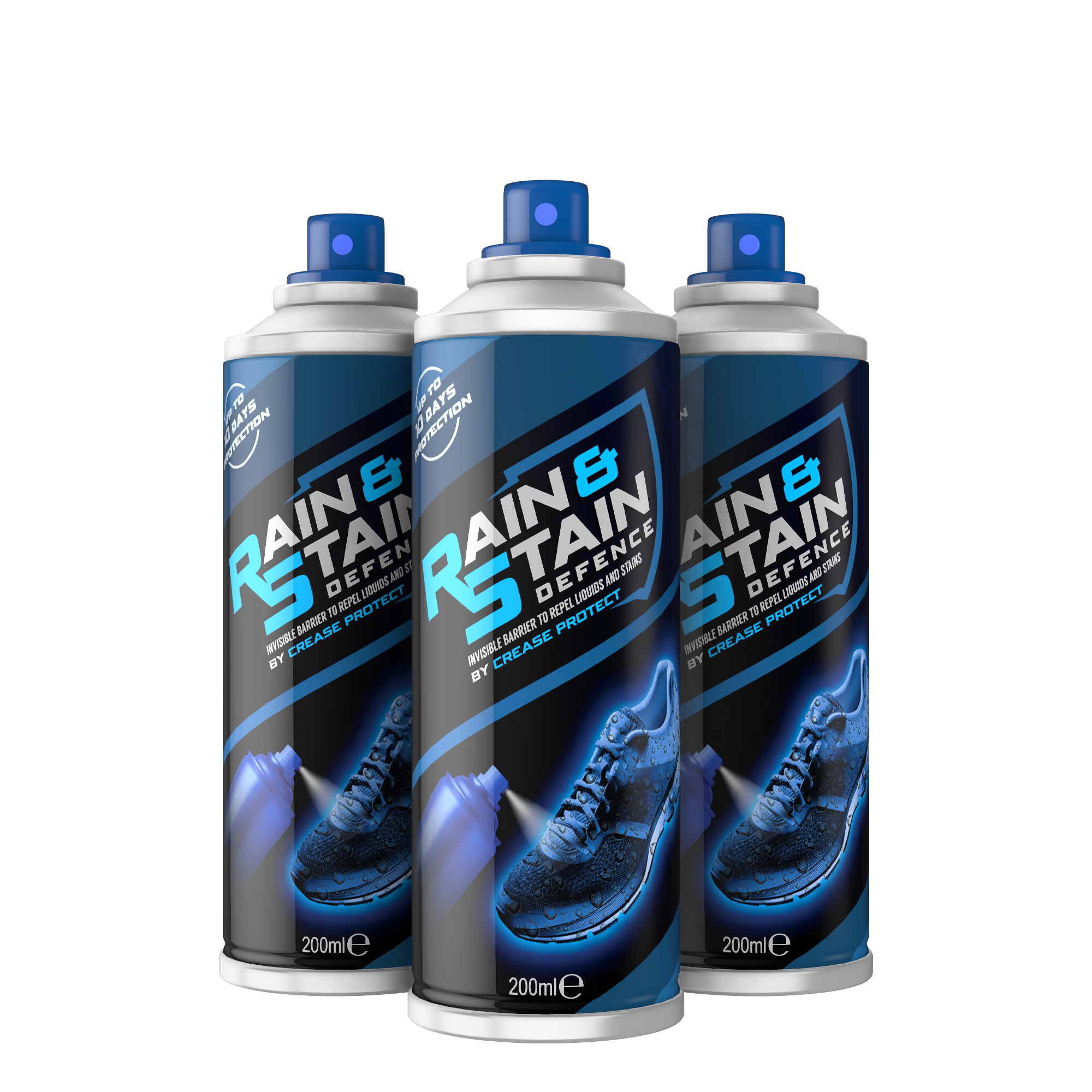 Crease Protect - Vendita all'ingrosso Lucidi per scarpe - Rain & Stain Defence – Spray Repellente Liquidi e Macchie 200 ml2