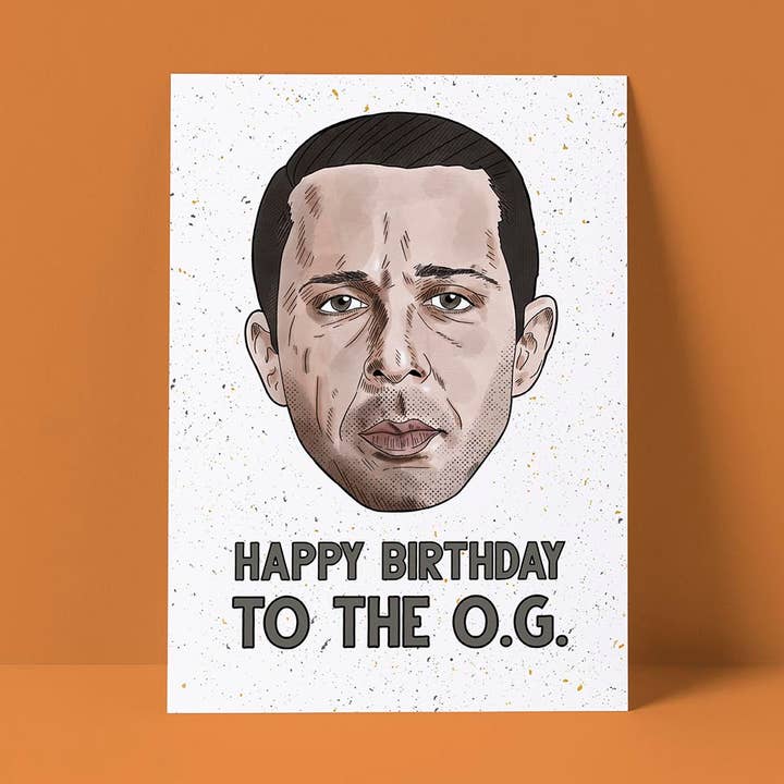 Happy Birthday to the O.G. Card for wholesale by Pretty Good Cards