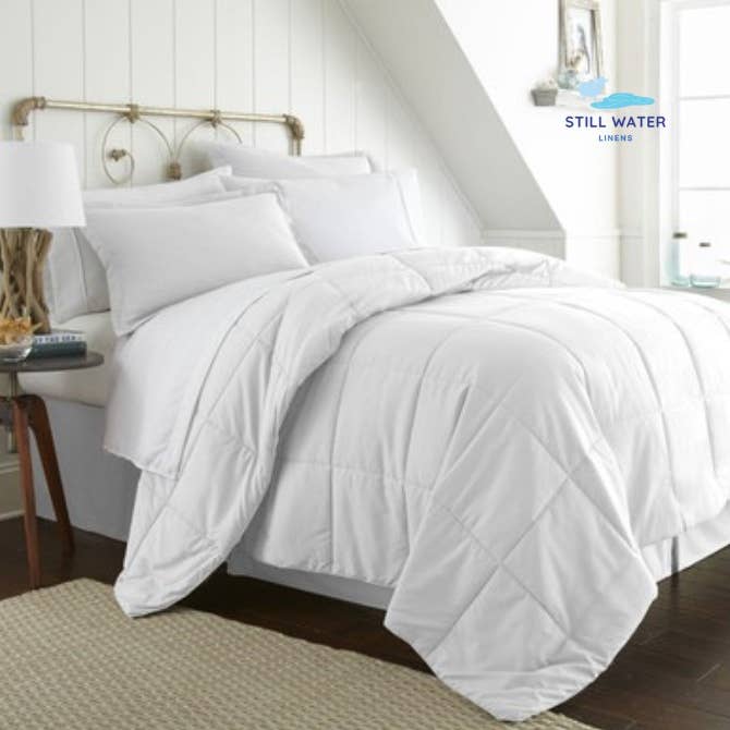 Still Water Linens - Wholesale Bedding Set - 8-Piece Bed in a Box 7