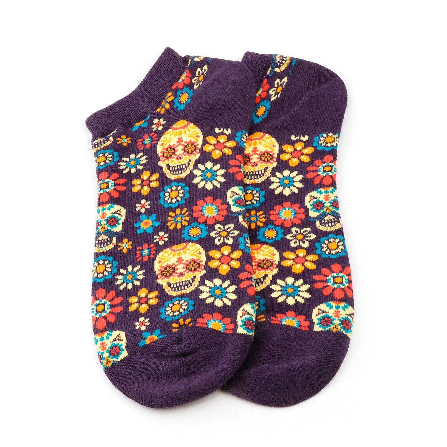 Marc JoJo - Wholesale Socks - Unisex - Skull and flower socks 🌸💀1